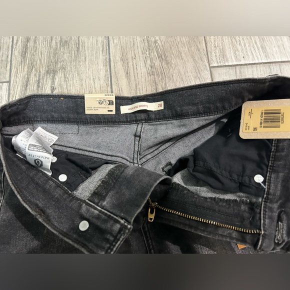 LEVIS 501 HIGH RISE SHORTS - Picture 3 of 4